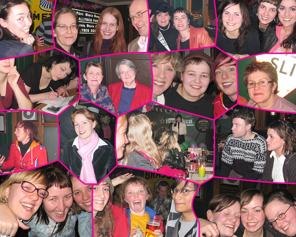 Á Dubliner 8. mars 2006, á fundi á alþjóðlegum baráttudegi kvenna.
