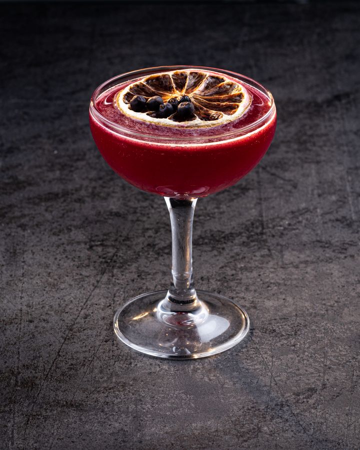 Bláberja Gimlet