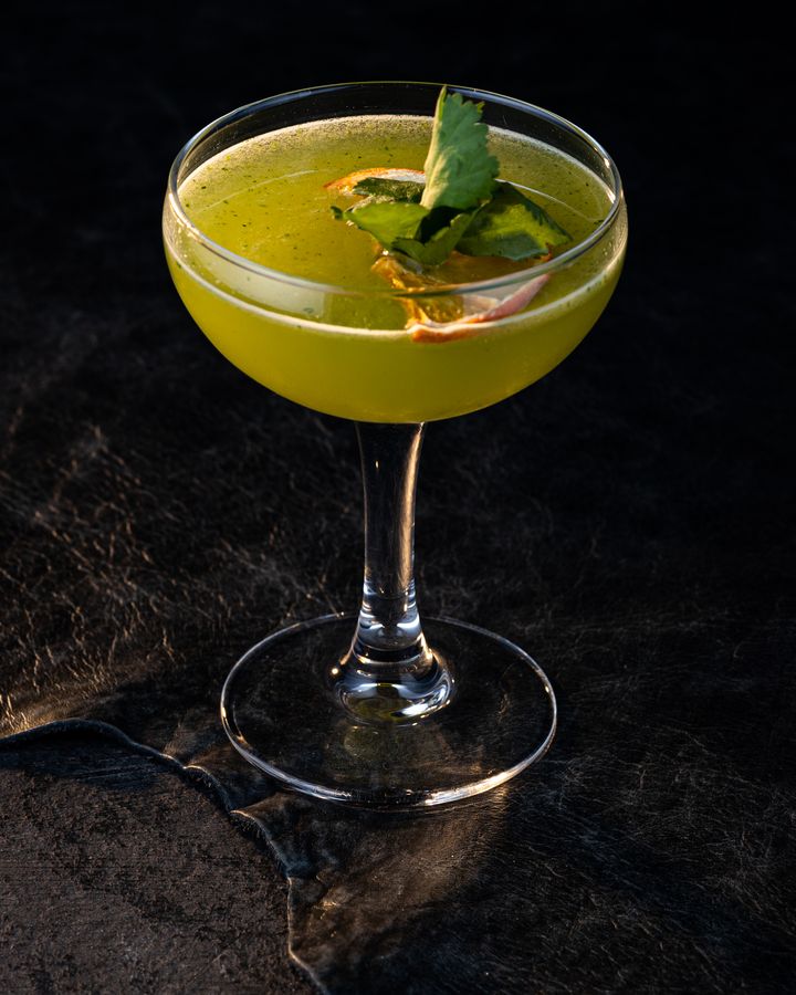 Kóríander Gimlet