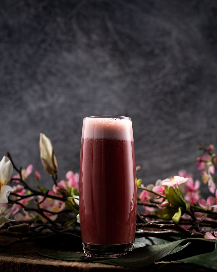 Blackcurrant Gin Fizz