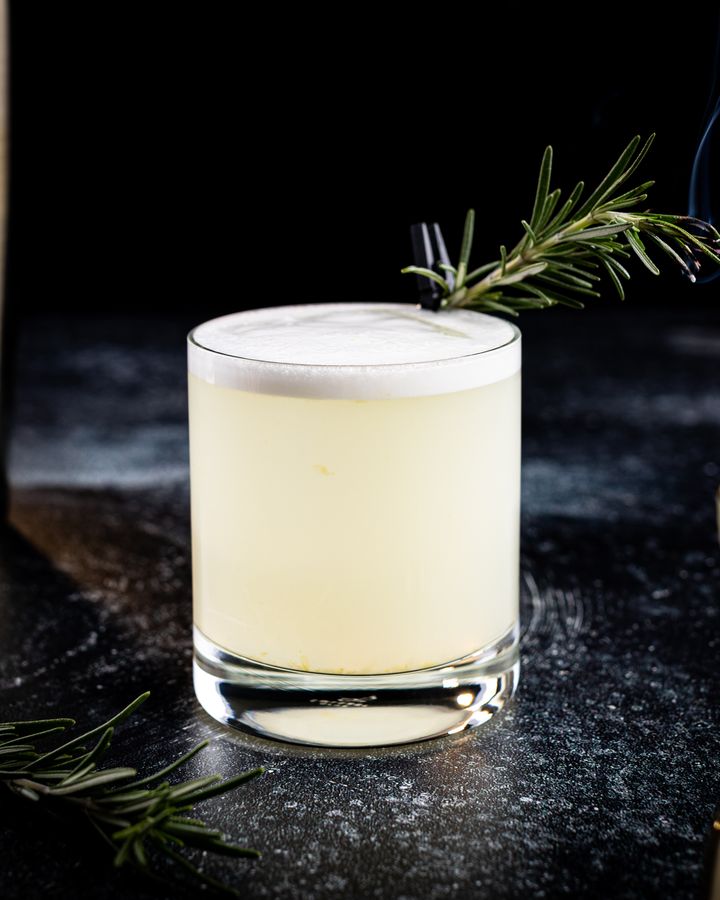 Rósmarín Gin Fizz