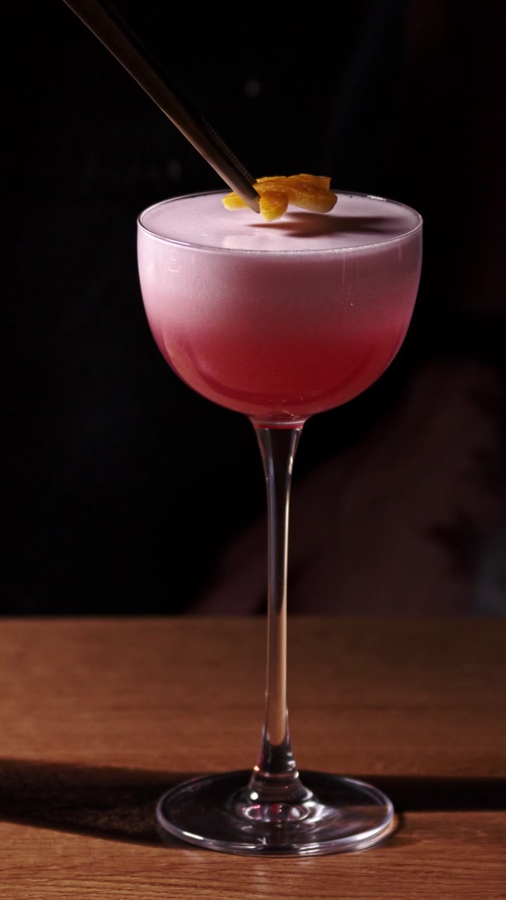 Rose Petal Pink Gin Sour